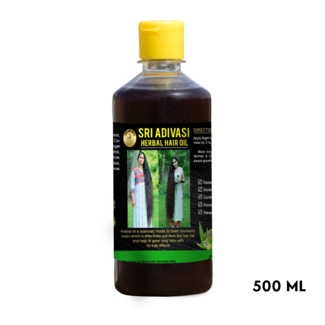 Sri Adivasi Herbal Hair Oil